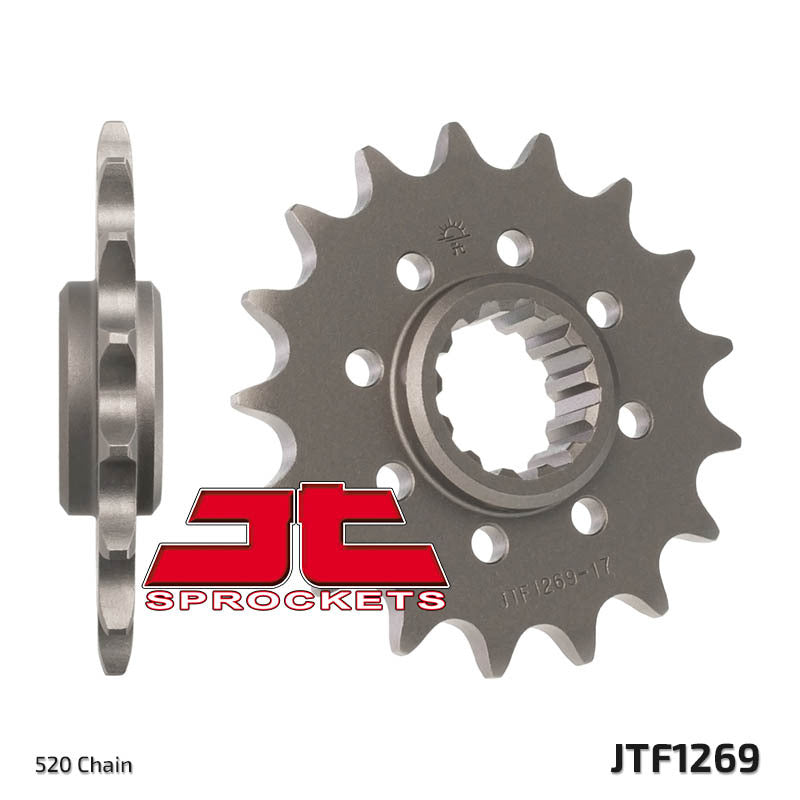 JT SPROCKETS Steel Standard Front Sprocket 1269 - 520 - 1077219001