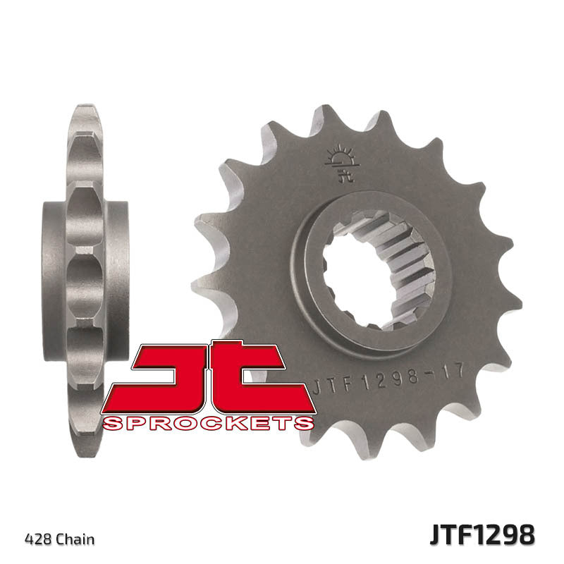 JT SPROCKETS Steel Standard Front Sprocket 1298 - 428