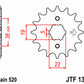 JT SPROCKETS Steel Standard Front Sprocket 1352 - 520 - 1077236002