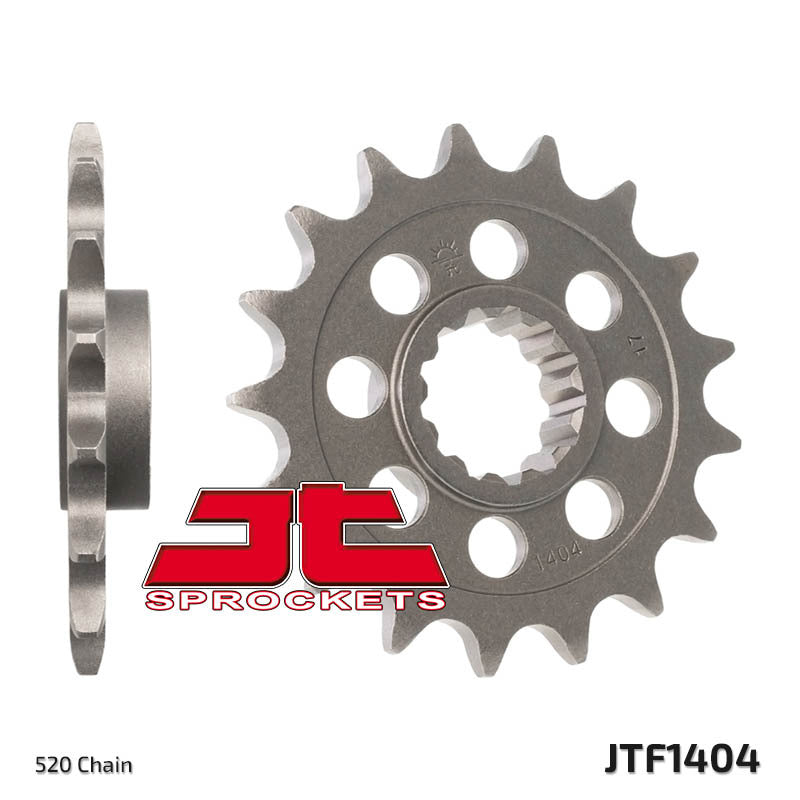 JT SPROCKETS Steel Standard Front Sprocket 1404 - 520 - 1077244003