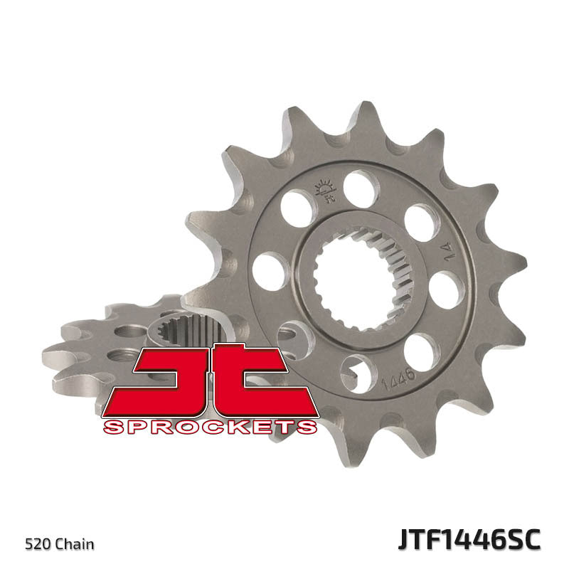 JT SPROCKETS Steel Self-Cleaning Front Sprocket 1446 - 520 - 1077256001