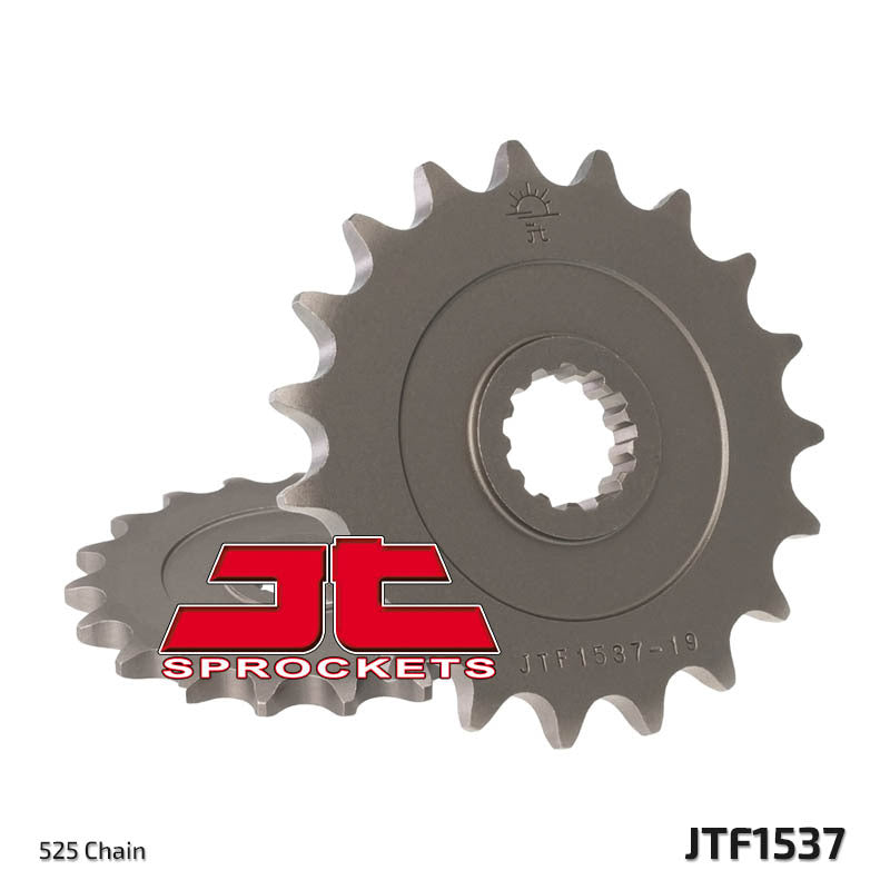 JT SPROCKETS Steel Standard Front Sprocket 1537 - 525 - 1077271003