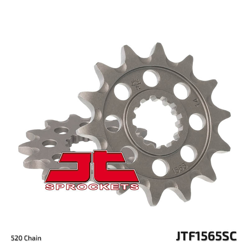 JT SPROCKETS Steel Self-Cleaning Front Sprocket 1565 - 520 - 1077281003