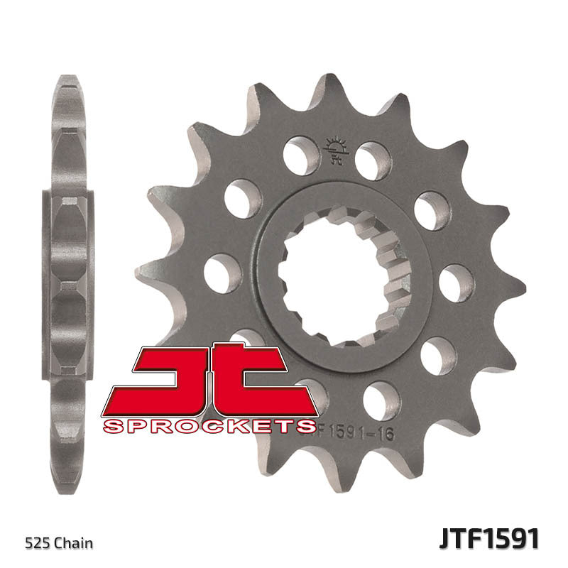 JT SPROCKETS Steel Standard Front Sprocket 1591 - 525