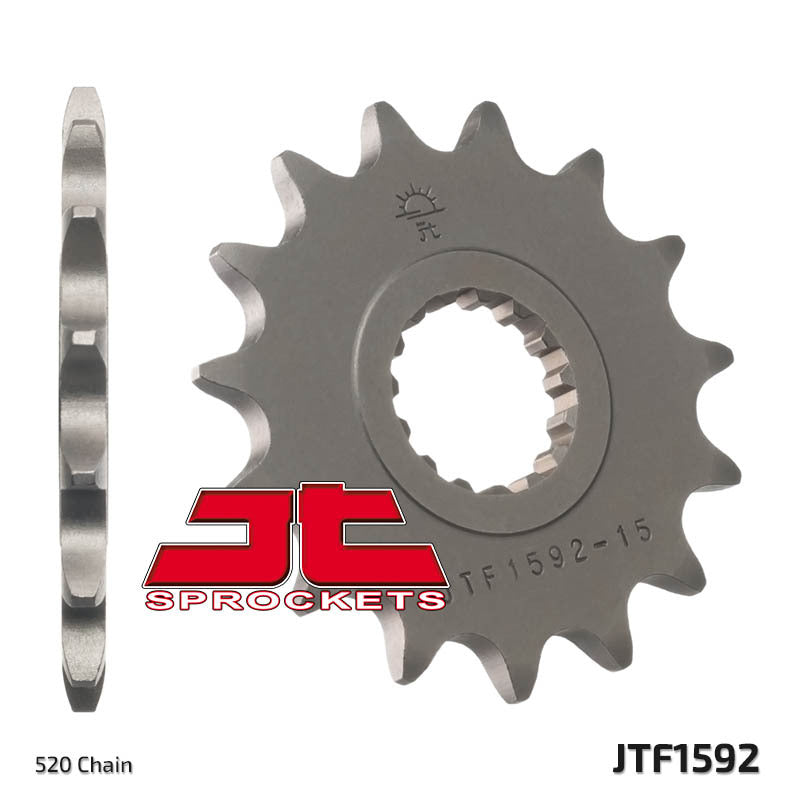 JT SPROCKETS Steel Standard Front Sprocket 1592 - 520 - 1077291003