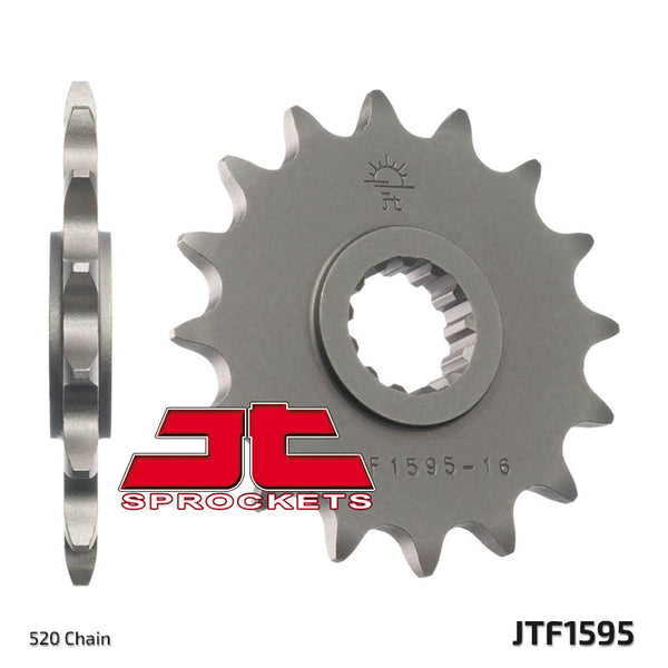 JT SPROCKETS Steel Standard Front Sprocket 1595 - 520 | Powerhouse