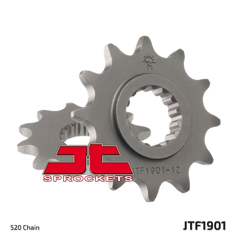 JT SPROCKETS Steel Standard Front Sprocket 1901 - 520