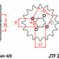 JT SPROCKETS Steel Standard Front Sprocket 253 - 420 - 1077309001