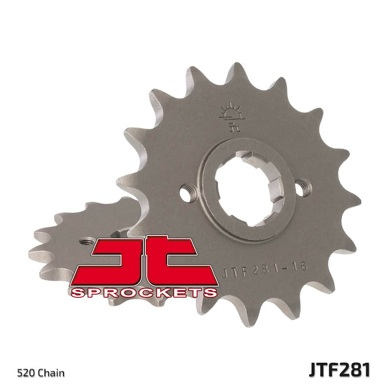 JT SPROCKETS Steel Standard Front Sprocket 281 - 520 - 1077322002
