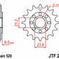 JT SPROCKETS Steel Standard Front Sprocket 284 - 520 - 1077324001