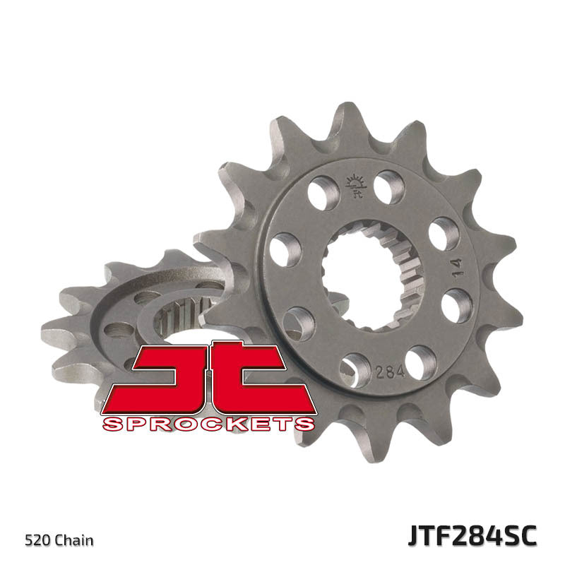 JT SPROCKETS Steel Self-Cleaning Front Sprocket 284 - 520 - 1077324003