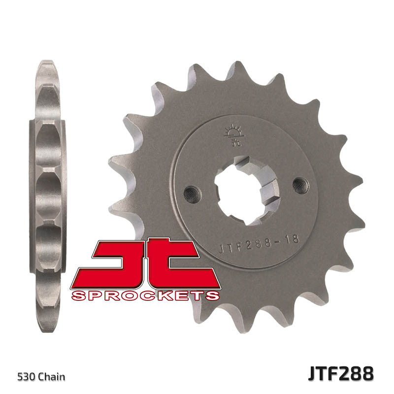 JT SPROCKETS Steel Standard Front Sprocket 288 - 530 - 1077329001