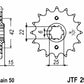 JT SPROCKETS Steel Standard Front Sprocket 292 - 525
