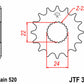 JT SPROCKETS Steel Standard Front Sprocket 394 - 520 - 1077364004
