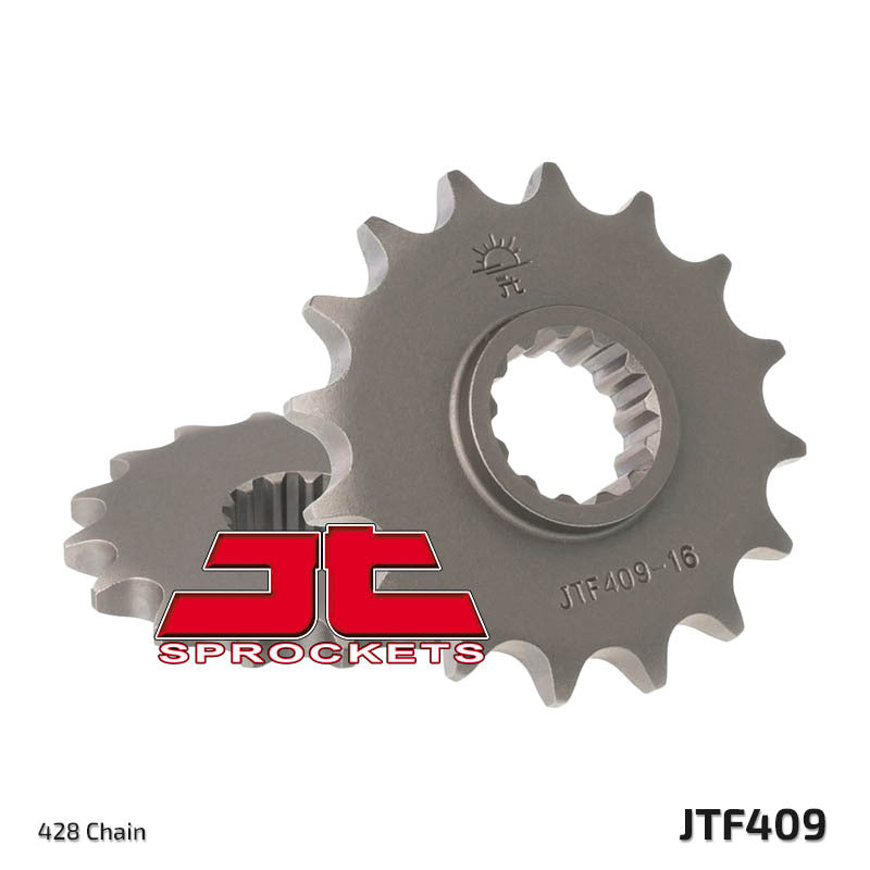 JT SPROCKETS Steel Standard Front Sprocket 409 - 428 - 1077369001