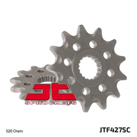 JT SPROCKETS Steel Self-Cleaning Front Sprocket 427 - 520 - 1077385003