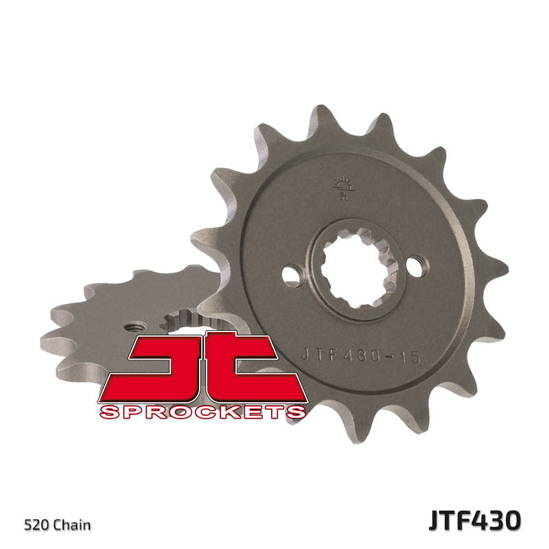 JT SPROCKETS Steel Standard Front Sprocket 430 - 520 - 1077388003