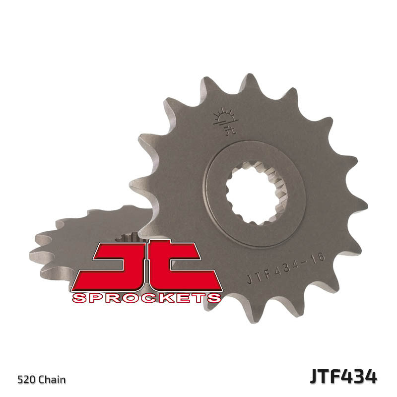 JT SPROCKETS Steel Standard Front Sprocket 434 - 520 - 1077392004