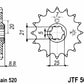 JT SPROCKETS Steel Standard Front Sprocket 507 - 520 - 1077403001