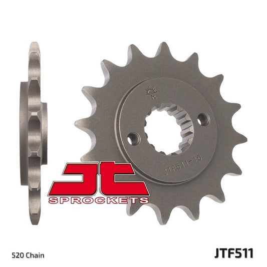 JT SPROCKETS Steel Standard Front Sprocket 511 - 520 - 1077407001