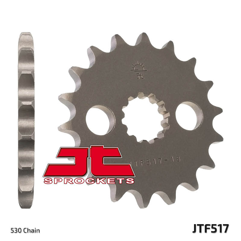 JT SPROCKETS Steel Standard Front Sprocket 517 - 530 - 1077412002