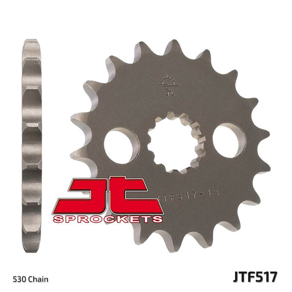 JT SPROCKETS Stahl Standard Kettenrad vorn 517 - 530 - 1077412003 
