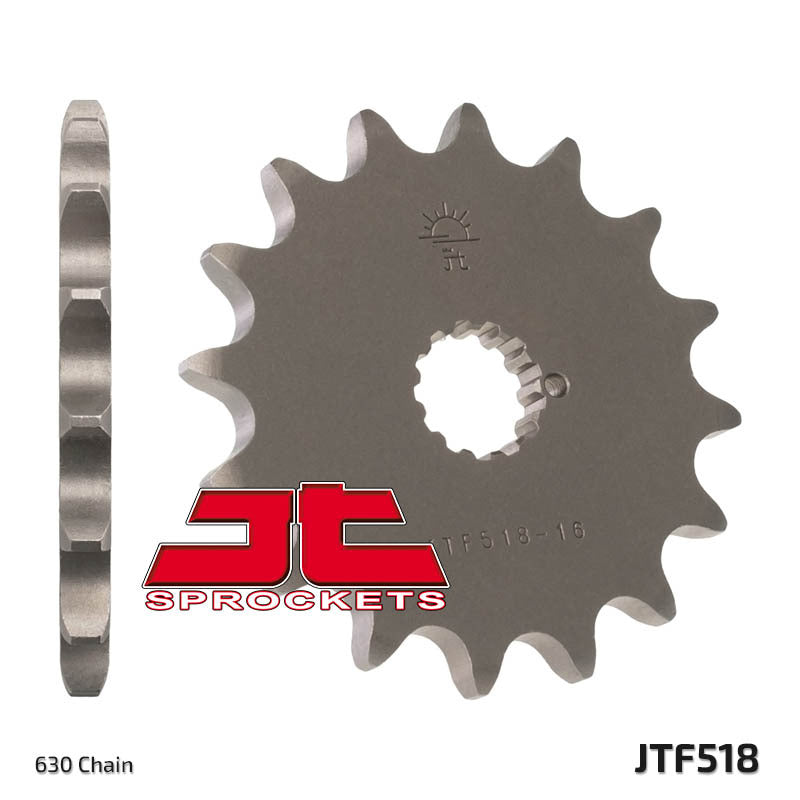 JT SPROCKETS Steel Standard Front Sprocket 518 - 630