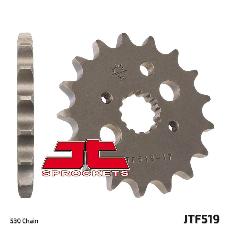 JT SPROCKETS Steel Standard Front Sprocket 519 - 530 - 1077414001