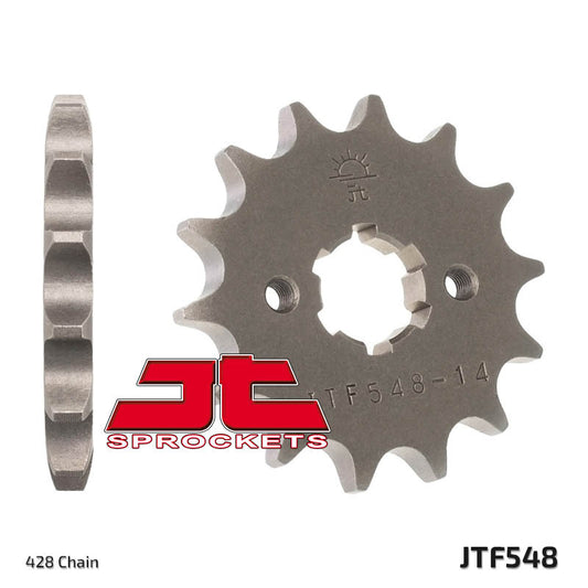 JT SPROCKETS Steel Standard Front Sprocket 548 - 428 - 1077429001