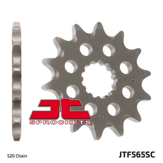 JT SPROCKETS Steel Self-Cleaning Front Sprocket 565 - 520 - 1077437002