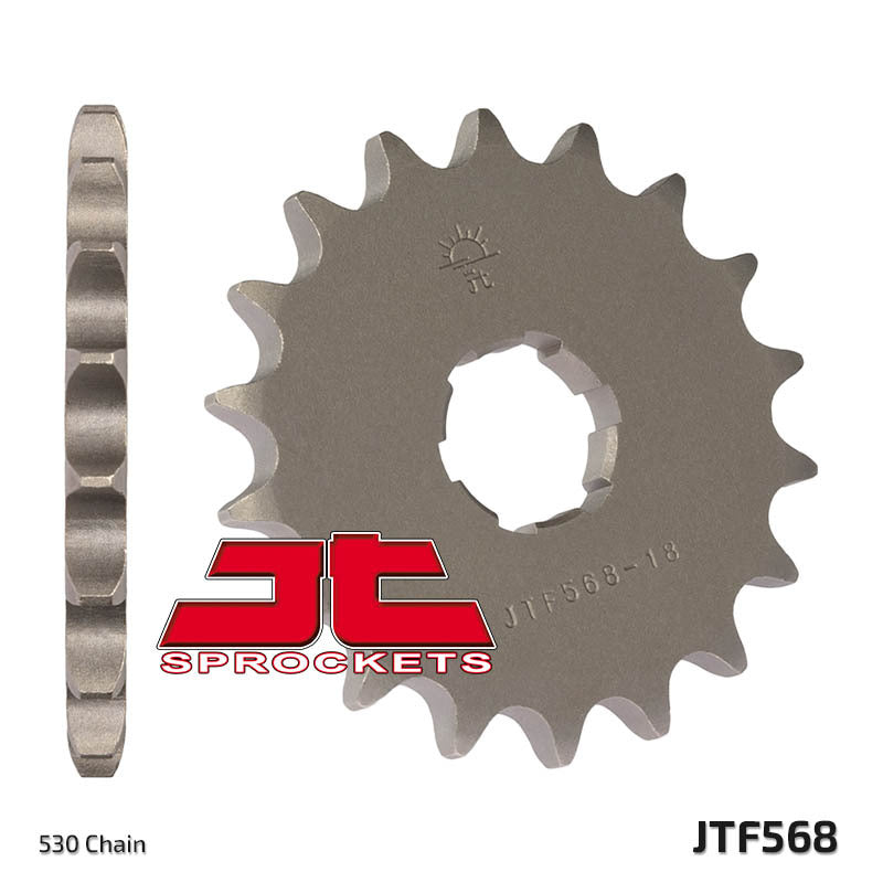 JT SPROCKETS Steel Standard Front Sprocket 568 - 530