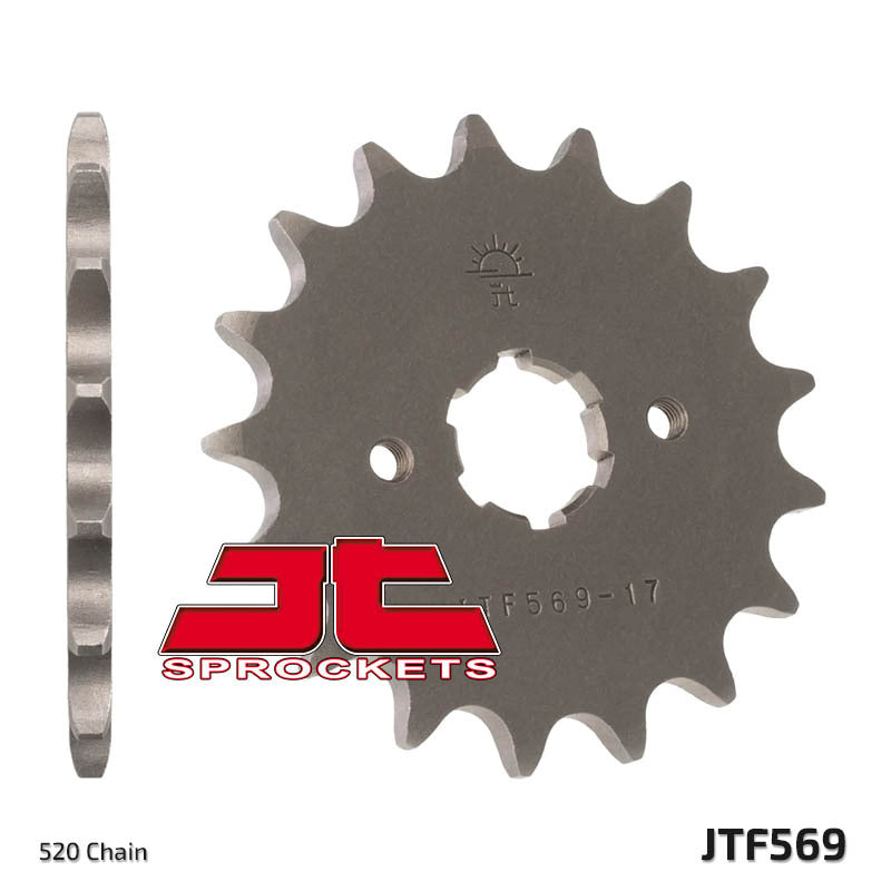 JT SPROCKETS Steel Standard Front Sprocket 569 - 520 - 1077442006
