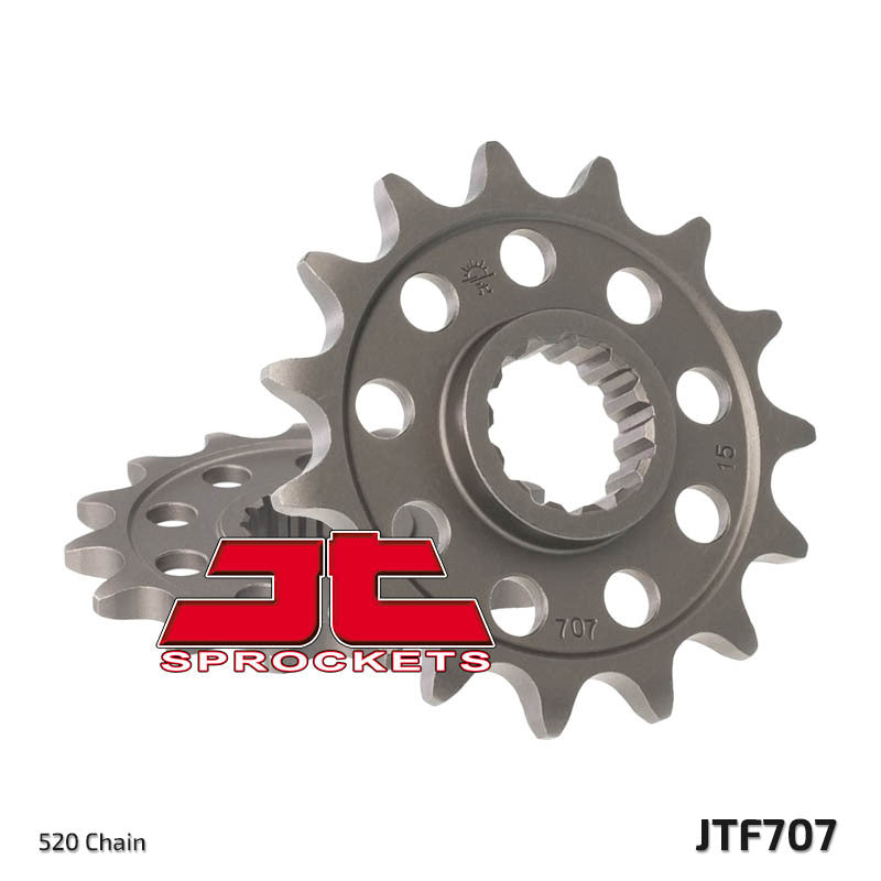 JT SPROCKETS Steel Standard Front Sprocket 707 - 520