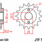 JT SPROCKETS Steel Standard Front Sprocket 736 - 520 - 1077470003