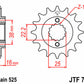 JT SPROCKETS Steel Standard Front Sprocket 740 - 525 - 1077474001