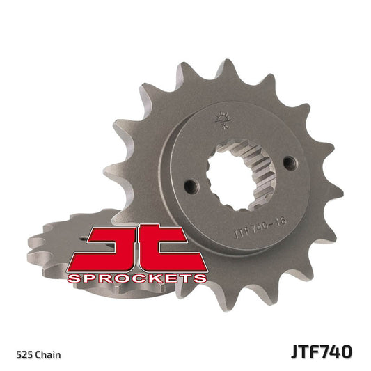JT SPROCKETS Steel Standard Front Sprocket 740 - 525 - 1077474002