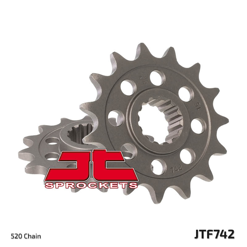JT SPROCKETS Steel Standard Front Sprocket 742 - 520