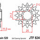 JT SPROCKETS Steel Self-Cleaning Front Sprocket 824 - 520 - 1077482002