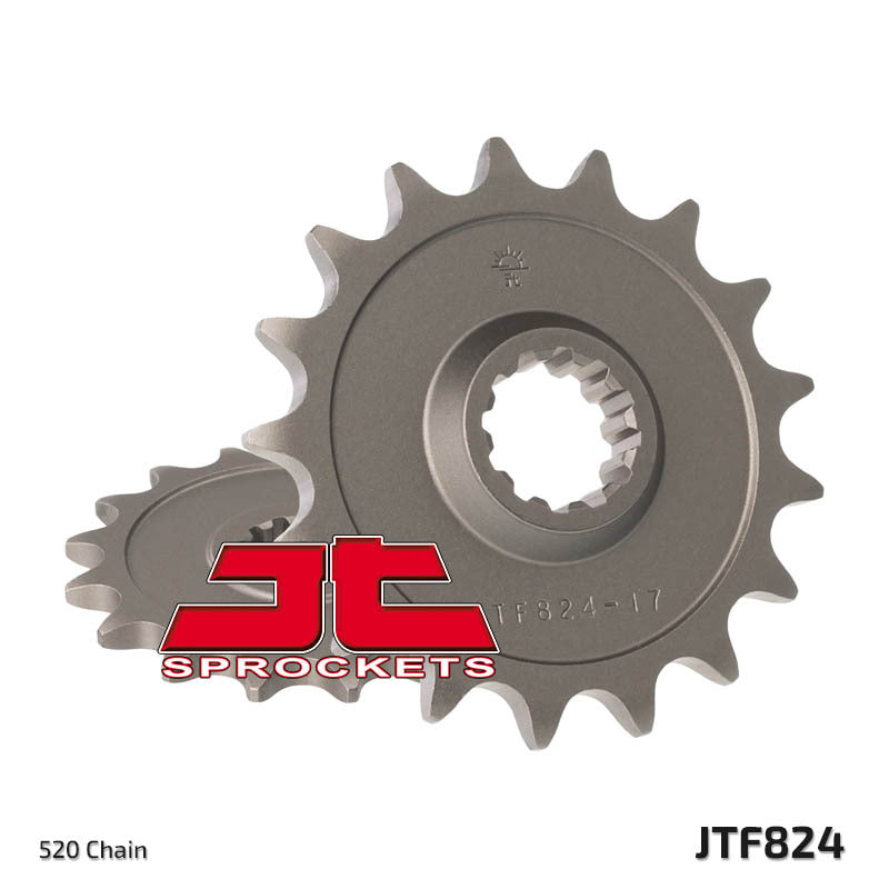 JT SPROCKETS Steel Standard Front Sprocket 824 - 520 - 1077482006