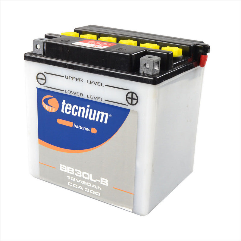 TECNIUM Battery Conventional with Acid Pack - BB30L-B - 1077800