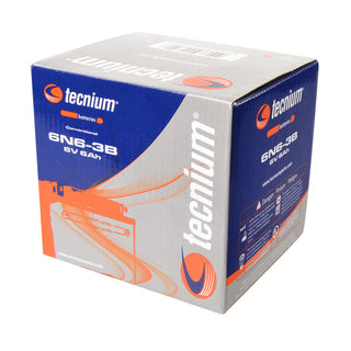 TECNIUM-Batterie Konventionell mit Säurepack - 6N6-3B 