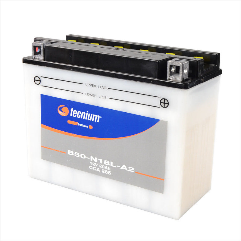 TECNIUM Battery Conventional with Acid Pack - B50-N18L-A2 - 1077810