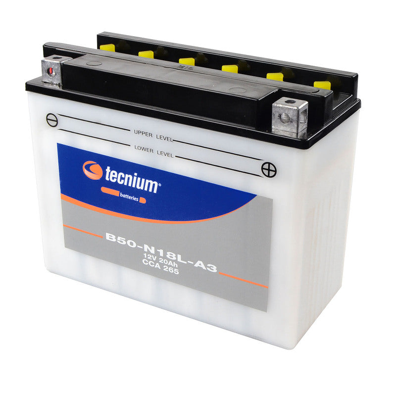 TECNIUM Battery Conventional with Acid Pack - B50-N18L-A3 - 1077811