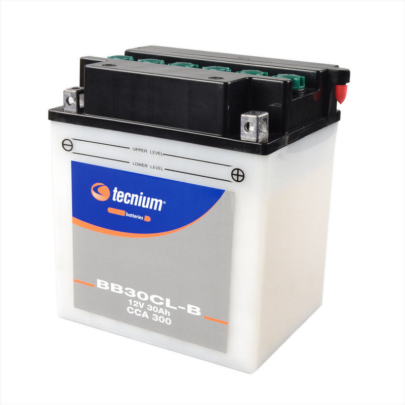 TECNIUM Battery Conventional with Acid Pack - BB30CL-B - 1077812