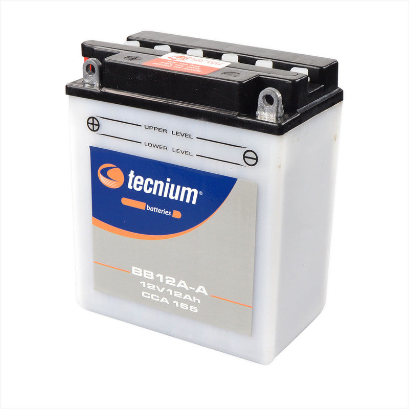 TECNIUM Battery Conventional with Acid Pack - BB12A-A - 1077816