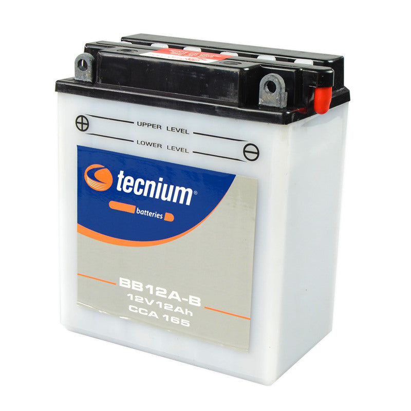 TECNIUM Battery Conventional with Acid Pack - BB12A-B - 1077817