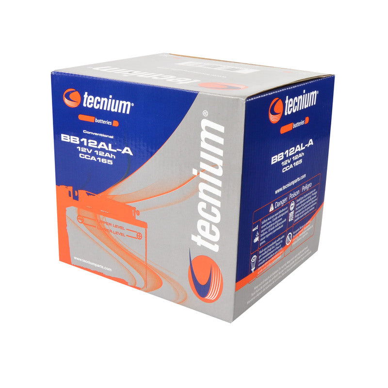 TECNIUM Battery Conventional with Acid Pack - BB12AL-A - 1077818