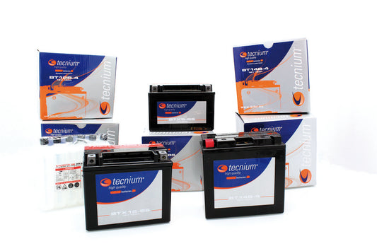 TECNIUM Battery Conventional with Acid Pack - BB12C-A - 1077820