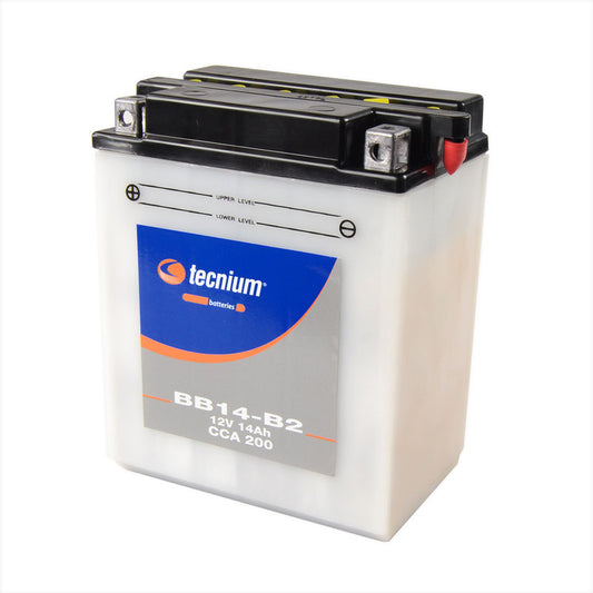 TECNIUM Battery Conventional with Acid Pack - BB14-B2 - 1077822