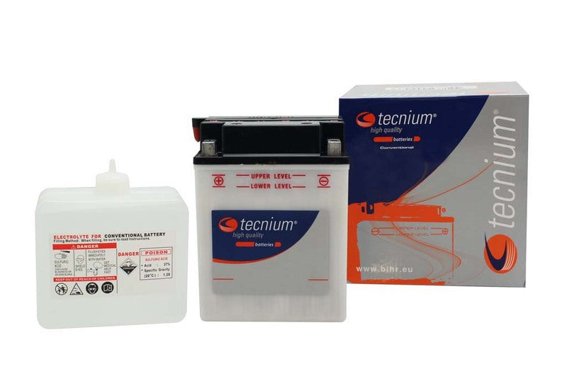 TECNIUM Battery Conventional with Acid Pack - BB14L-A2 - 1077823